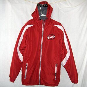 Students Against Destructive Decisions Windbreaker Jacket Size M